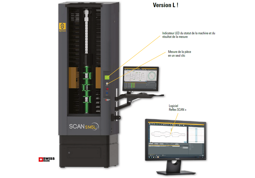 Machine optique Sylvac Scan S145L