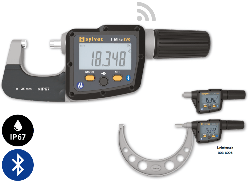 Micromètre S_Mike Evo Smart Sylvac