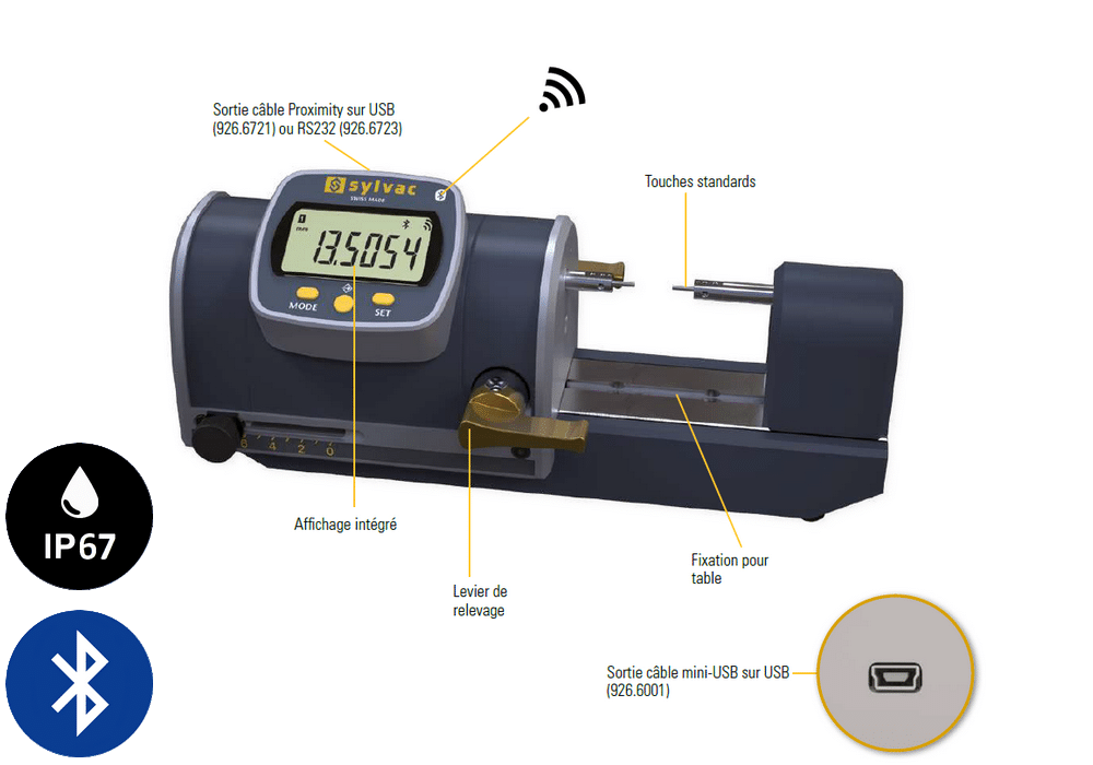 Banc mesure PS16 V2 smart Sylvac