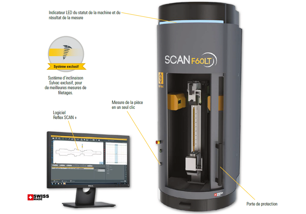 Machine optique Sylvac Scan F60L F60LT